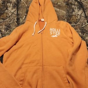 Hollister lg zip up sweatshirt